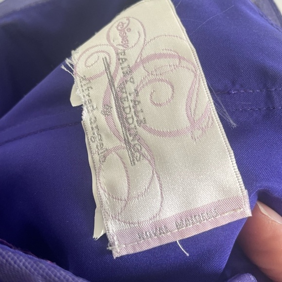 Disney Fairytale Weddings Purple Tulle Embroidered Dress Princess Fairycore - Picture 14 of 14